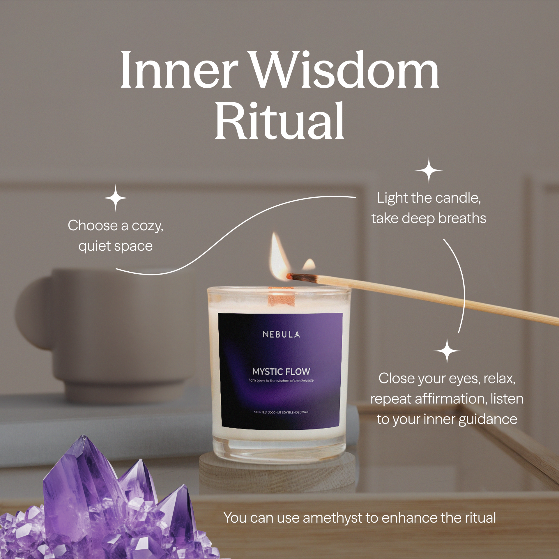 Mystic Flow Candle