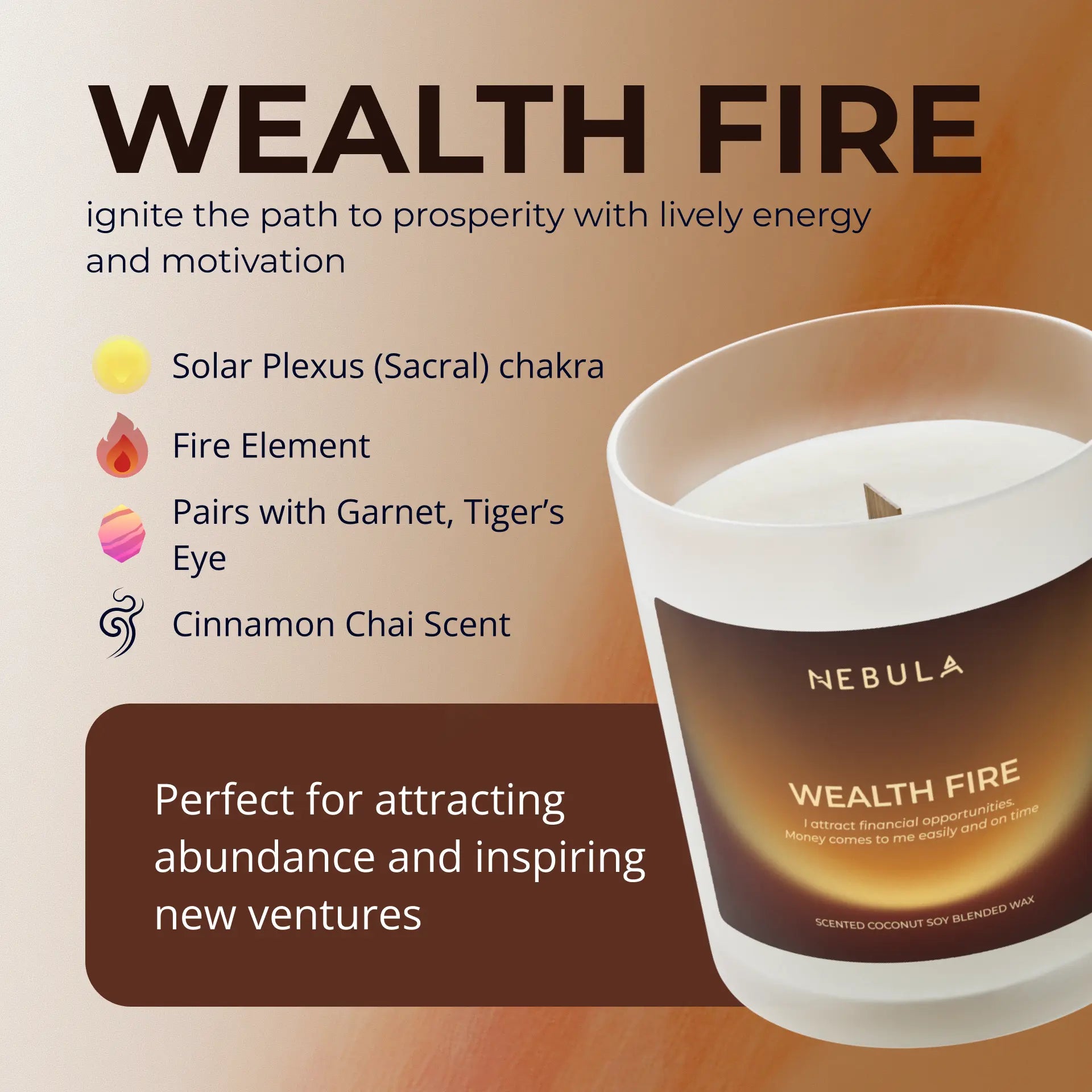 Wealth Fire Candle