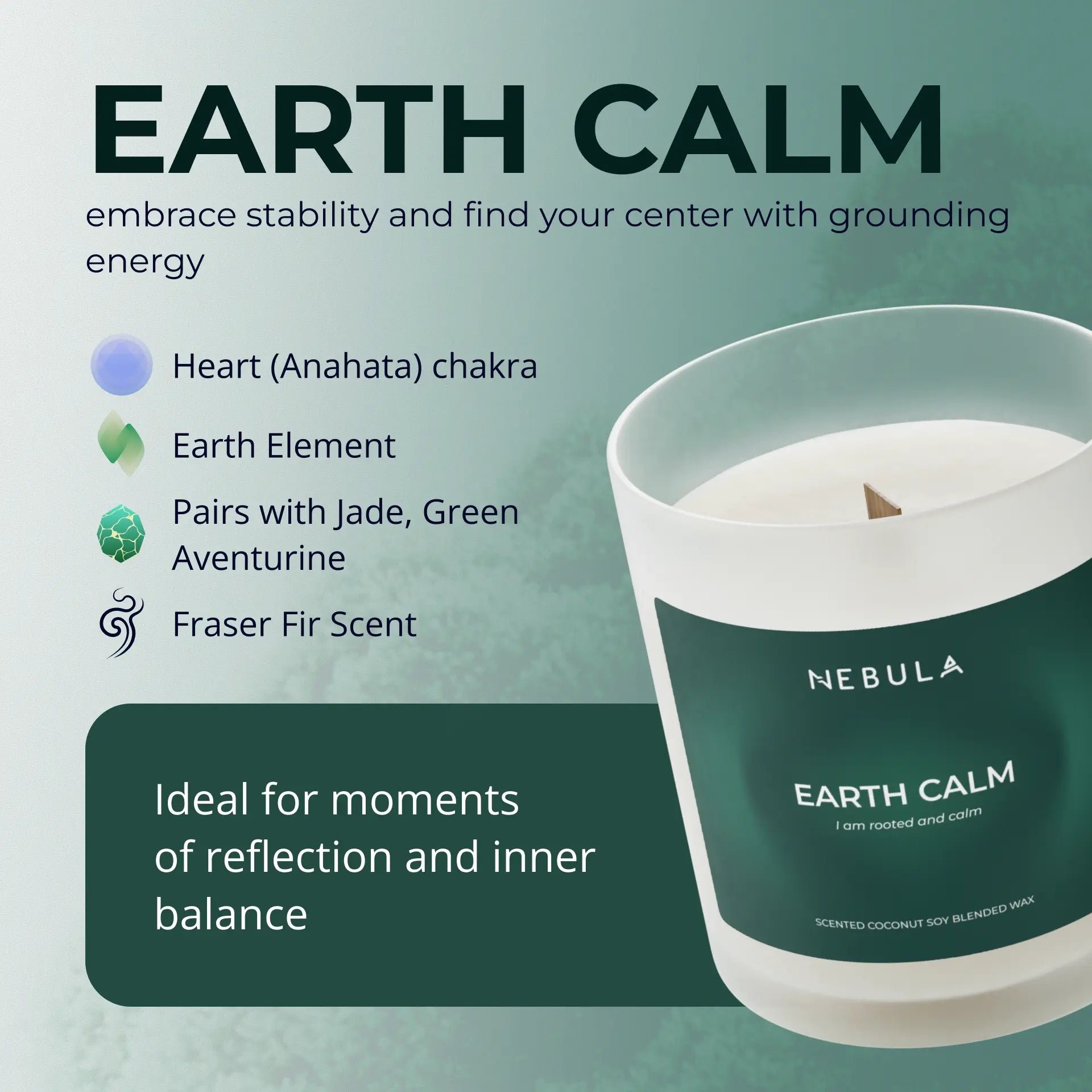 Earth Calm Candle