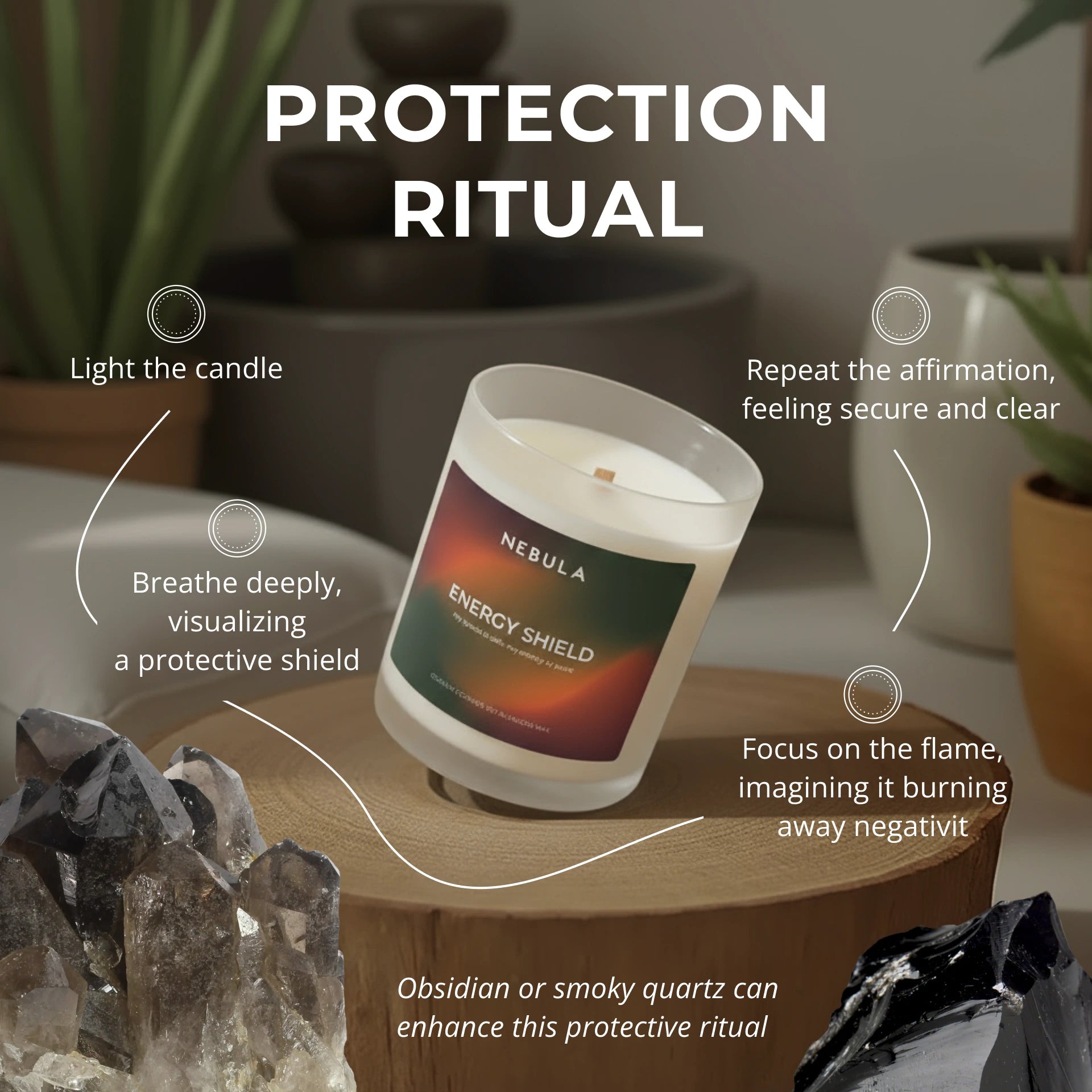 Energy Shield Candle
