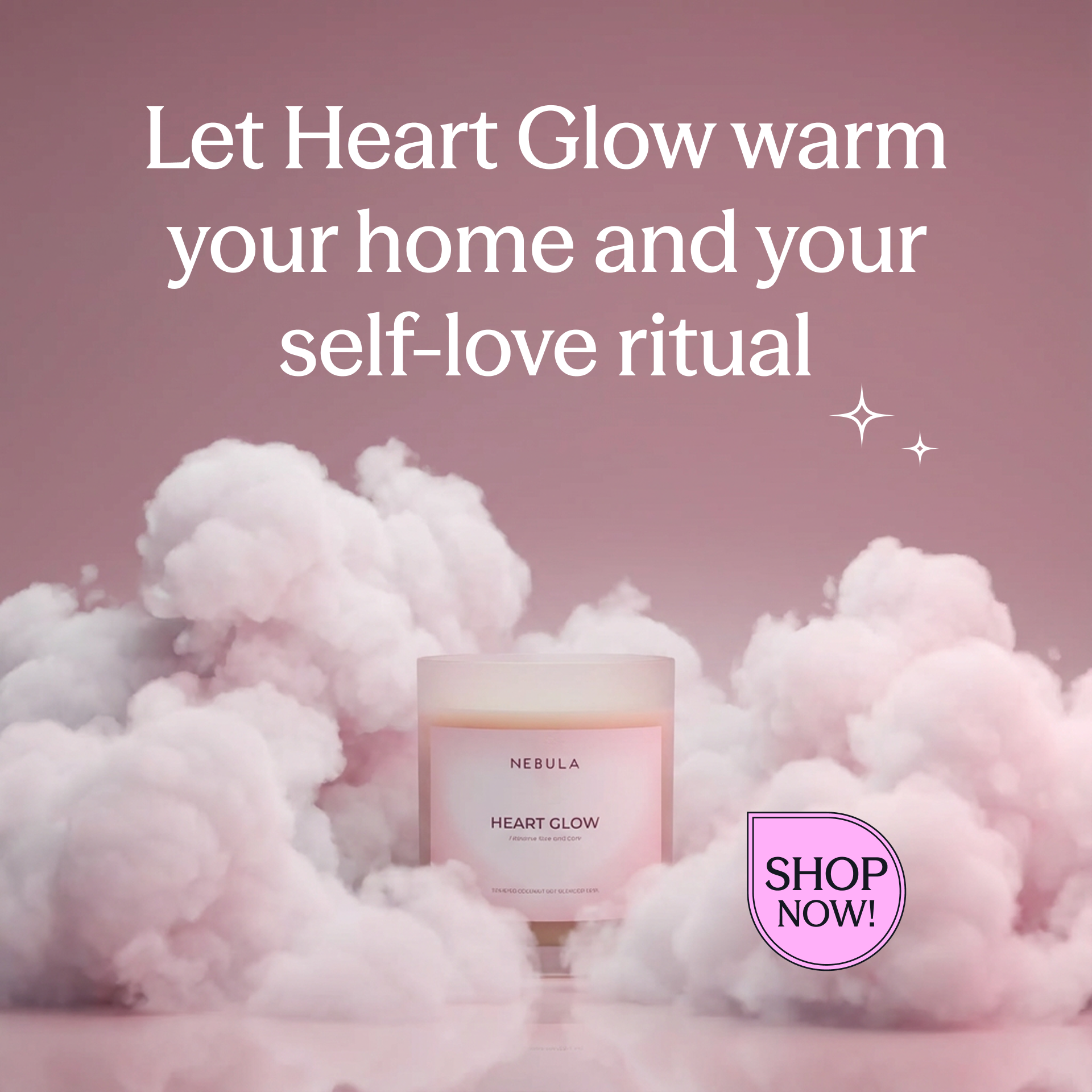 Heart Glow Candle