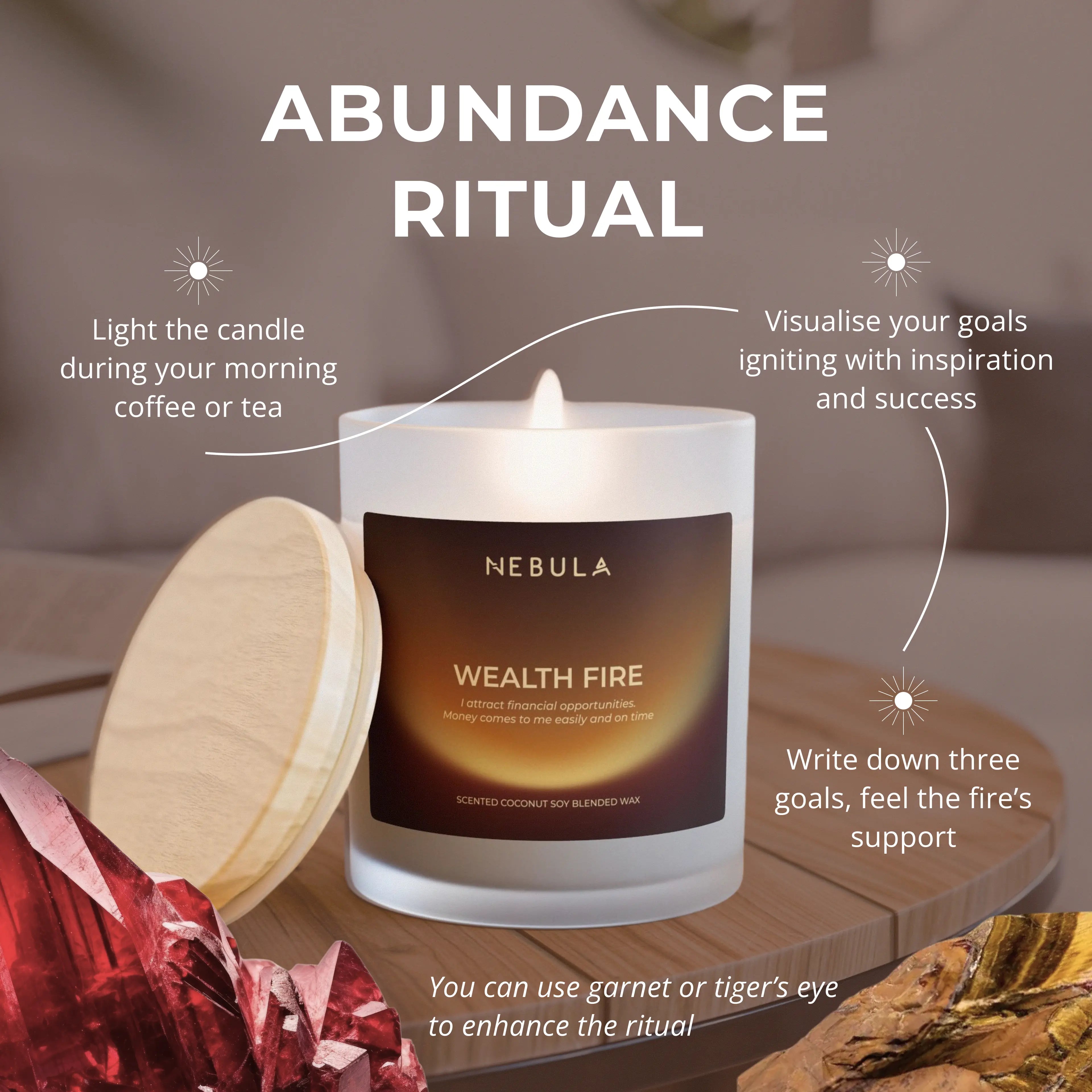 Wealth Fire Candle