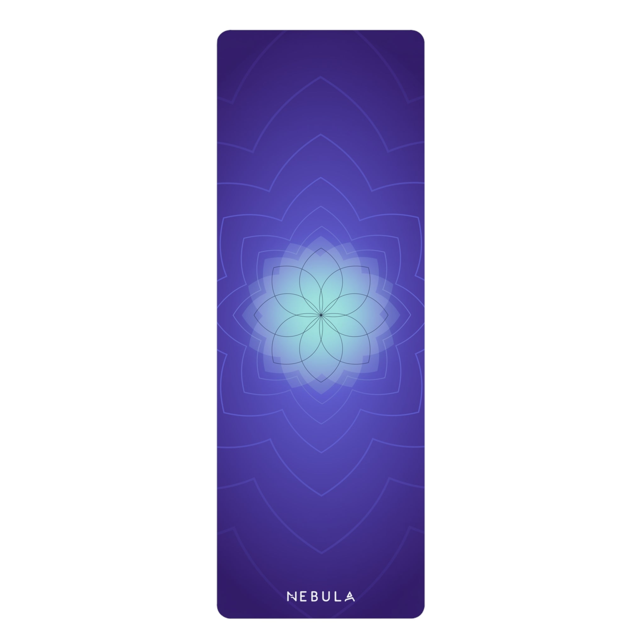 Blue Lotus Yoga Mat