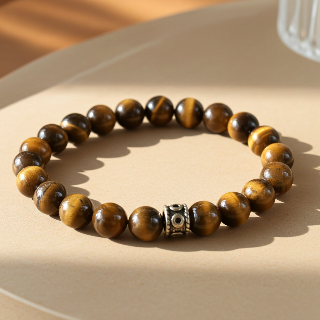 Tiger Eye Bead Bracelet