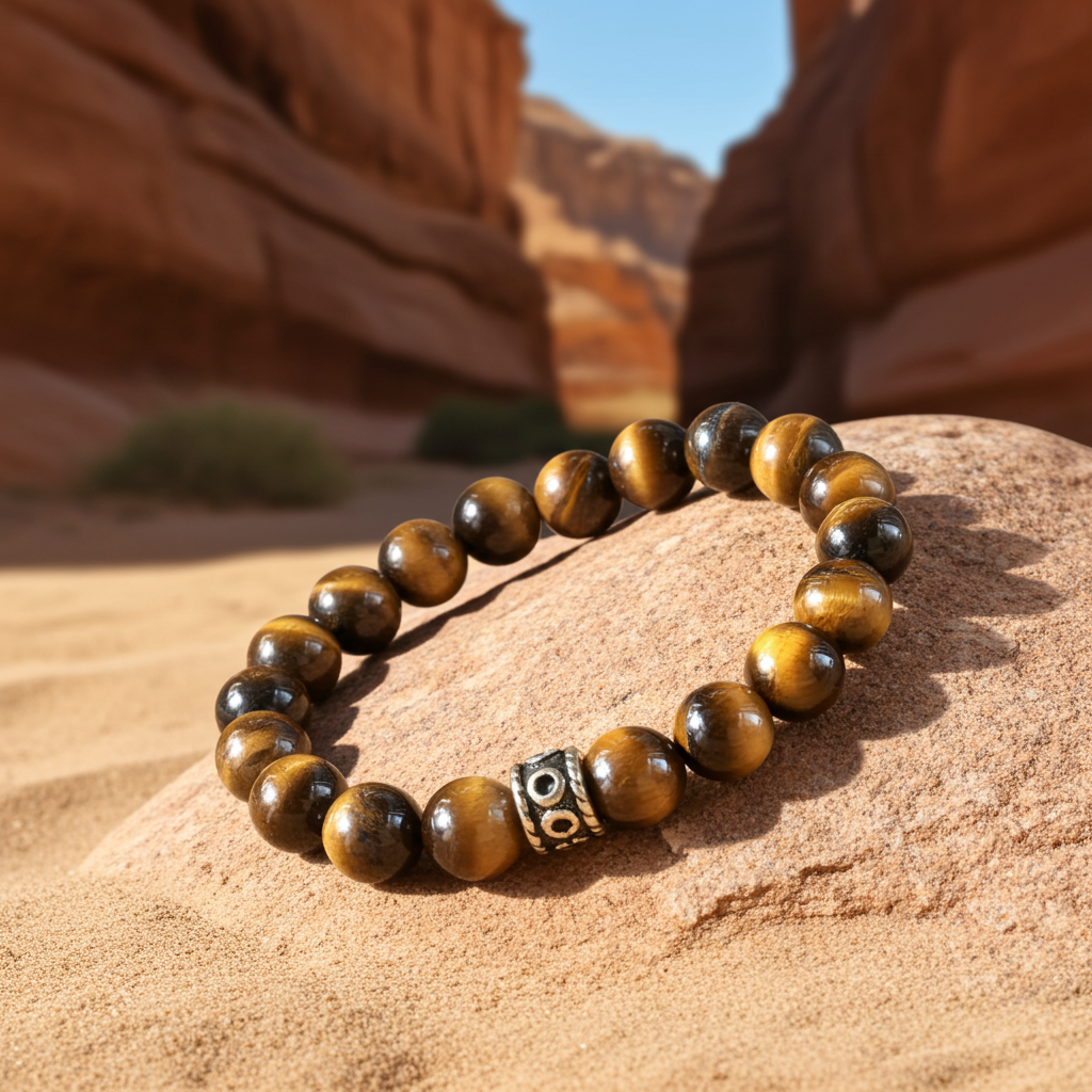 Tiger Eye Bead Bracelet