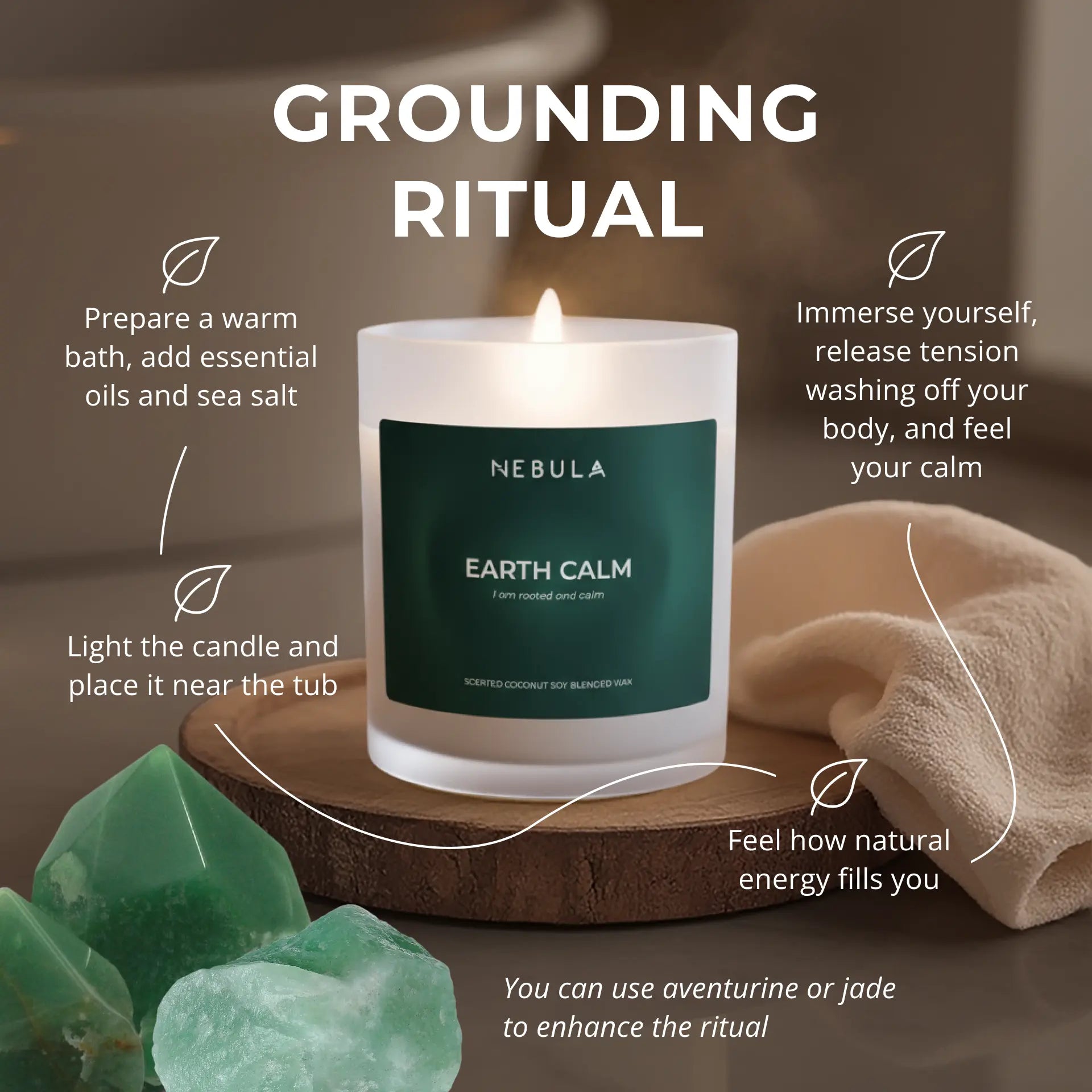 Earth Calm Candle
